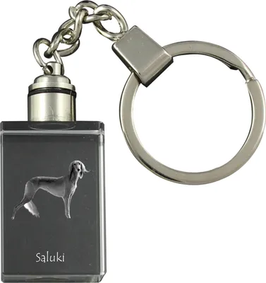 Produktbild von Saluki Kristallanhänger mit Hund Art-Dog