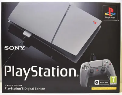 Produktbild von Playstation Ps5 Digital Edition 30th Anniversary Limited Edition Uk Konsole Durchsichtig One Size / UK Plug 220V Durchsichtig One Size