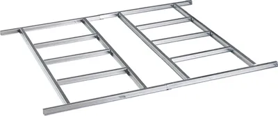 Produktbild von Fundament zu Pultdach-Haus 012882 216 x 116 x 3 cm