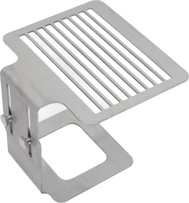 Image de Support de balance pour machine à café en acier inoxydable Hauteur réglable Support de pesée solide Argent