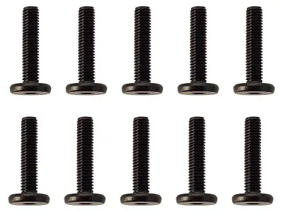 Imagen del producto de Tornillos de perfil bajo M3 x 14 mm, paquete de 10 unidades.