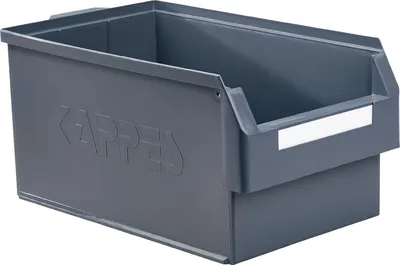 Produktbild von KAPPES Sichtlagerkasten L 500 x B 300 x H 250 mm grau - 6001.00.0154