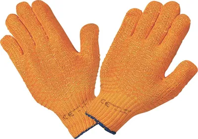 Produktbild von Stronghand Criss-Cross Schutzhandschuhe orange CAT 2 EN 388 Gr. 11