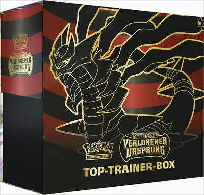 Produktbild von Pokémon Verlorener Ursprung Top Trainer Box DE