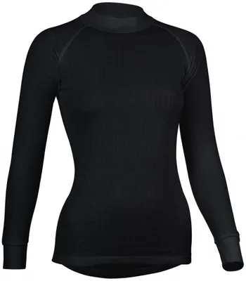 Produktbild von Thermoshirt Langarm Damen Schwarz Größe l