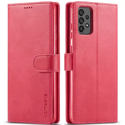 Obrázek produktu pro Pouzdro pro Samsung Galaxy A53 5G, kožené flipové pouzdro s magnetickým uzávěrem a stojánkem, ochranné pouzdro Růžový