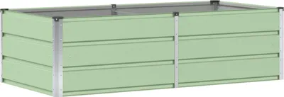 Obrázok produktu pre vidaXL Kvetináč zelený 160 x 80 x 45 cm oceľ