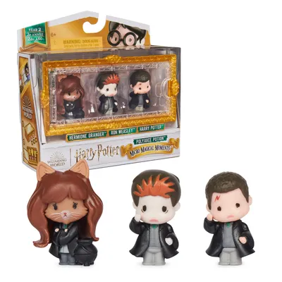 Image de SPIN MASTER | Set de mini-figurines Harry Potter - Potion de jus de fruits - 3 figurines - Moment magique