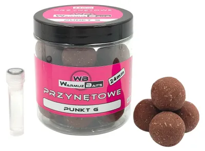 Produktbild von Warmuz Baits Point G Hakenkugeln 24mm + Afterburner