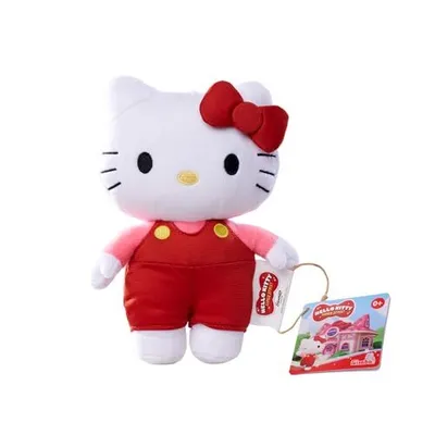 Image de Hello Kitty Simba en peluche short rouge 20cm