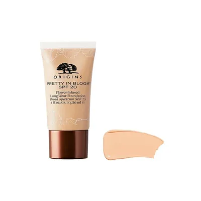Obrázek produktu pro Origins Pretty In Bloom Dlouhotrvající podkladová báze s květinovou složkou SPF20 30ml 540 Středně tmavě zlatá teplá
