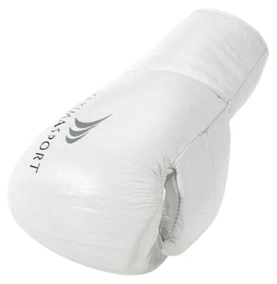 Imagen del producto de Guantes de boxeo "Wolf" para hombre, marca Yakima Sport, modelo PP17117 (8 oz), color blanco