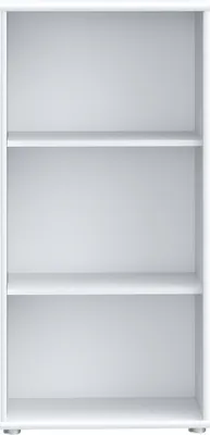 Produktbild von Regal >TEMPRA2< 2 Böden, in Weiss - 54x111,1x34,8cm (BxHxT)
