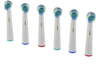 Immagine prodotto di Set di 6 testine per spazzolino Scanpart, extra morbide, Active Clean
