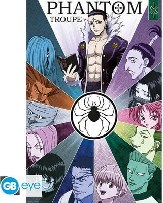 Produktbild von Hunter x Hunter Poster Spider Members 61 x 91,5 cm