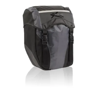 Produktbild von XLC BA-S40 Einzeltaschenset, 29 x 14 x 36 cm, 30 Liter + Befestigung, schwarz/anthrazit, 2-teilig (1 Set)