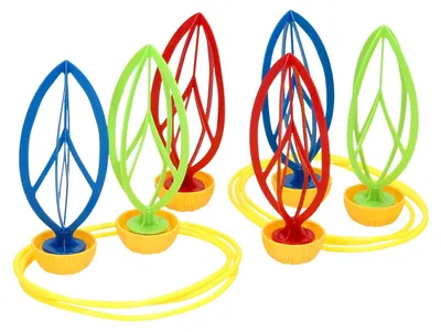 Produktbild von Deluxe Gartendartspiel für den Garten, aus buntem Kunststoff, ab 3 Jahren