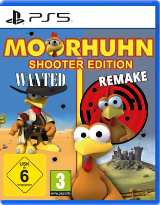 Produktbild von Moorhuhn Shooter Edition PS5: Wanted & Remake Spiel