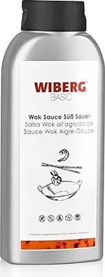 Produktbild von Wiberg BASIC Wok Sauce Süß Sauer Squeezeflasche - 800g
