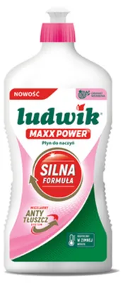 Zdjęcie produktu dla Ludwik MAXX POWER płyn do mycia naczyń granat z werbeną 725g