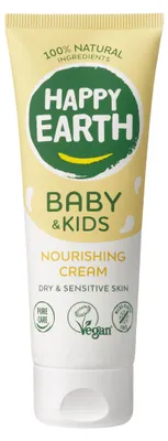 Productafbeelding van Happy Earth Voedende Creme Voor Baby & Kid S (75 ml)