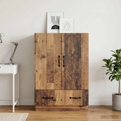 Produktbild von vidaXL Sideboard Altholz 66 x 34,5 x 92 cm Holzwerkstoff