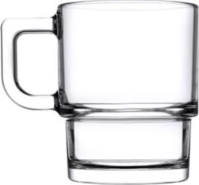 Produktbild von Pasabahce Kaffee-/Teeglaser - 2x - Glas - 320 ml