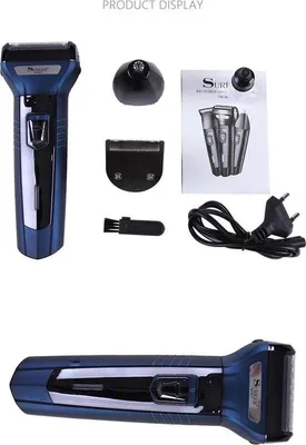 Produktbild von Surker Shaver Trimmer Nasenhaartrimmer 3 in 1 Außenpflege