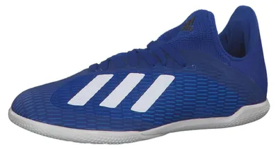 Image de ADIDAS X 19.3 IN J EG7170 - Chaussures de handball pour enfants, couleur bleue, taille 28