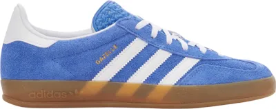 Produktbild von adidas Gazelle Indoor Blue Fusion Gum (Women's) - EU 36 2/3
