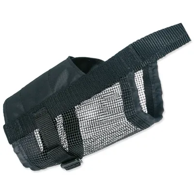 Produktbild von Trixie Maulkorb mit Netzeinsatz - XS?S/15?20 cm