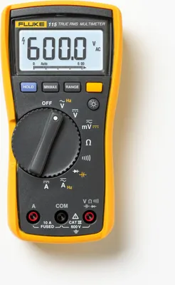 Produktbild von Fluke 115, Digitales Multimeter, Hand-Multimeter, CAT III 600V, 0.1 - 600 V, 0,1 - 600 V, 6 - 10 A