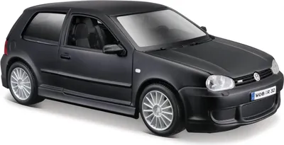 Zdjęcie produktu dla Maisto - Volkswagen Golf R32, czarny matowy, 1:24
