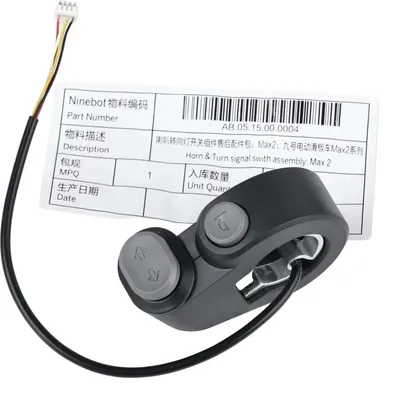 Produktbild von Original Ninebot G2 Max G65 Horn Blinker Ein und Auschalter [Max G2 Switch]