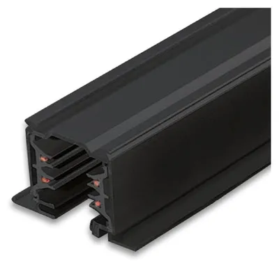 Produktbild von 3-Phasen Einbau Stromschiene 2m Schwarz