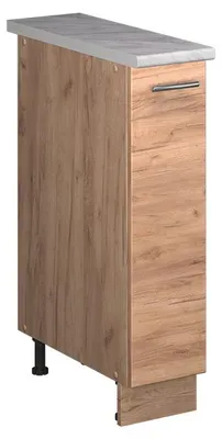 Obrázek produktu pro Lékárničková skříňka Vicco Fame-Line Zlatý mocný dub/Zlatý mocný dub 20 cm, PD Mramor, Model 62125