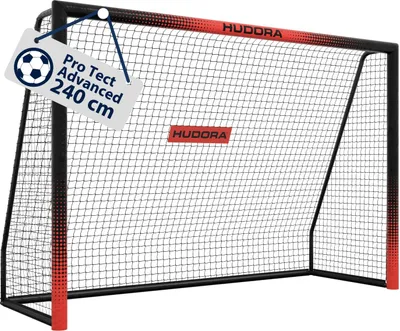 Produktbild von Hudora Fußballtor Pro Tect 240 schwarz - stabiles Fußballtor für Kinder