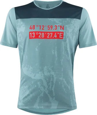 Produktbild von Loeffler Kurzarm-Radtrikot M MTB-T-Shirt Roots Titan - Blau