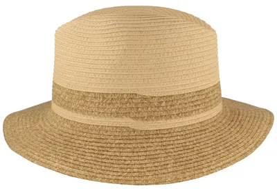 Papier Traveller 2-farbig rollbar & luftig von Hut-Breiter in beige