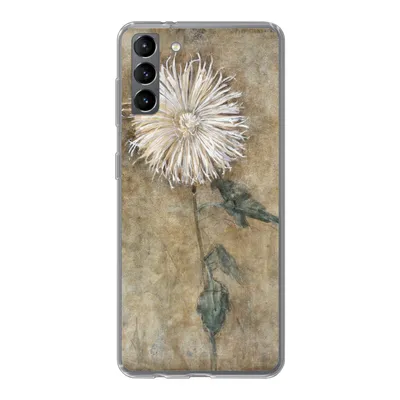 Produktbild von MuchoWow® Handyhülle Schutzhülle Hülle für Samsung Galaxy S21 Plus Chrysantheme - Piet Mondrian - Alte Meister Silikon Softcase Handy Hülle - Handy-Tasche
