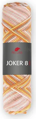 Produktbild von Pro Lana Joker 8 color, 50 gr. 100 % Baumwolle,Topflappengarn, 540