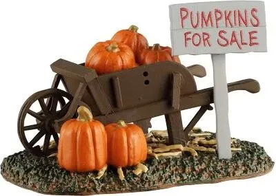 Produktbild von LEMAX Miniaturfigur Pumpkins für Halloween Dekoration, Spooky Town Festival