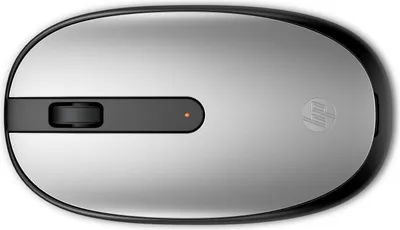 Zdjęcie produktu dla HP Mysz Bluetooth 240, Pike Silver, Oburęczny, Optyczny, Bluetooth, 1600 DPI, Srebrny
