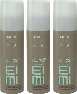 Produktbild von Wella Nutricurls Curl Shaper 3 x 150 ml Stylingcreme Set