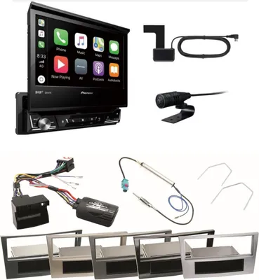 Produktbild von Pioneer AVH-Z7200DAB Digitalradio CarPlay Einbauset für Astra H Corsa D Zafira B