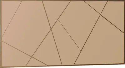 Produktbild von Skye Decor, Orezo - Bronze, Spiegel, Bronze, 100 % MDF, 60 x 2,2 x 120 cm