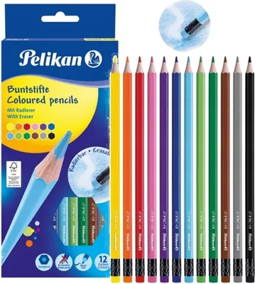 Produktbild von Pelikan 700689, Mehrfarbig, 12 Stück(e)