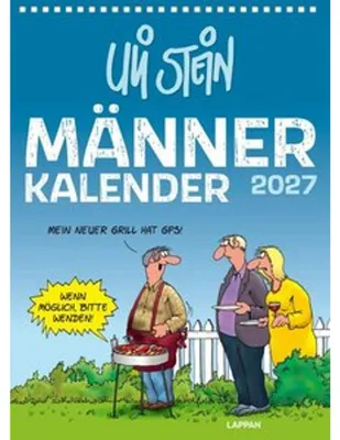 Obrázek produktu pro Kalendář "Uli Stein" pro rok 2027: Nástěnný kalendář: Plánovač termínů | Dárek pro přátele (Kalendář "Uli Stein" 2027)