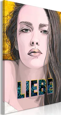 Produktbild von Italienischer Leinwand Leinwandbild - Liebe (1 Part) Vertical 80x120 cm Menschen h-C-0155-b-a