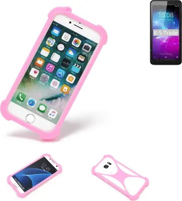 Produktbild von K-S-Trade Handy Hülle kompatibel mit ZTE Blade L8 Schutz Hülle Bumper Silikon Schutz Hülle Cover Case Silikoncase Silikonbumper TPU Softcase